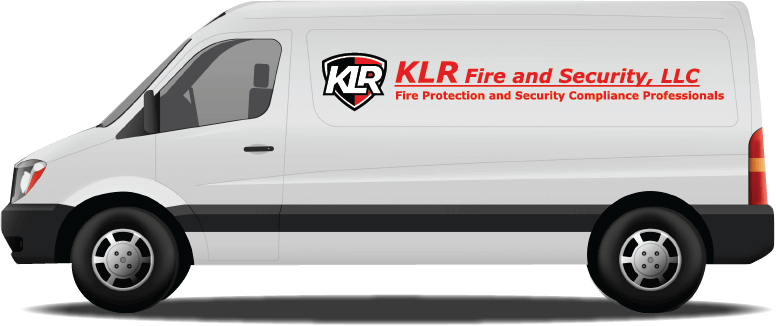 KLR Fire and Security Van for Life Safety Systems Installation and Service